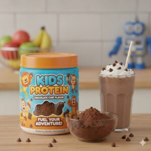 Organic Kids Protein Powder – Choco Crunch